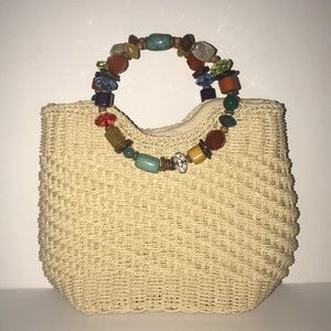 Cappelli Strawworld purse